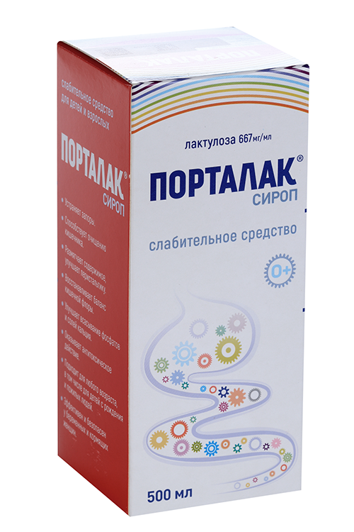 

Порталак 667 мг/мл, 500 мл, сироп