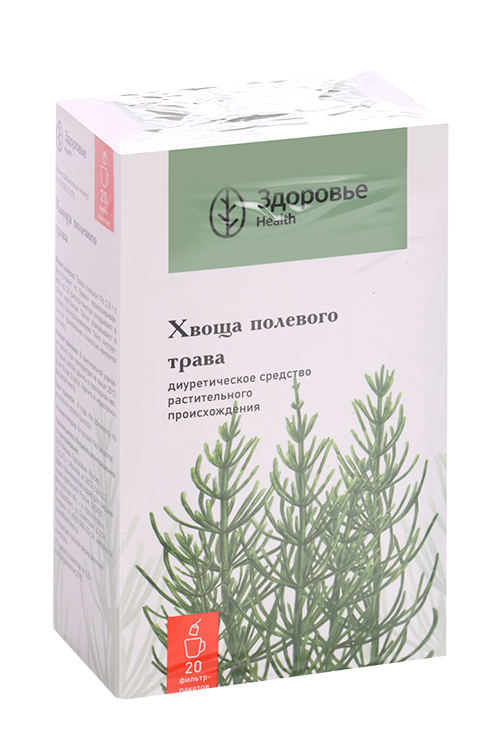 

Хвоща полевого трава, 1,5 г, 20 шт, сырье-порошок