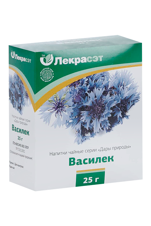 

Напиток чайный Дары природы Василек, 25 г