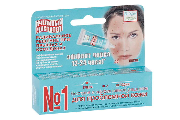 

Крем-гель Пчелиный чистотел, 10 мл