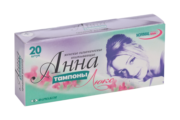 

Тампоны Анна Люкс норм, 20 шт