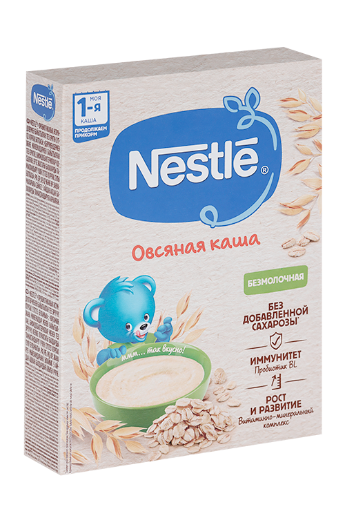 

Каша Нестле б/м овсяная (с 5 мес), 200 г