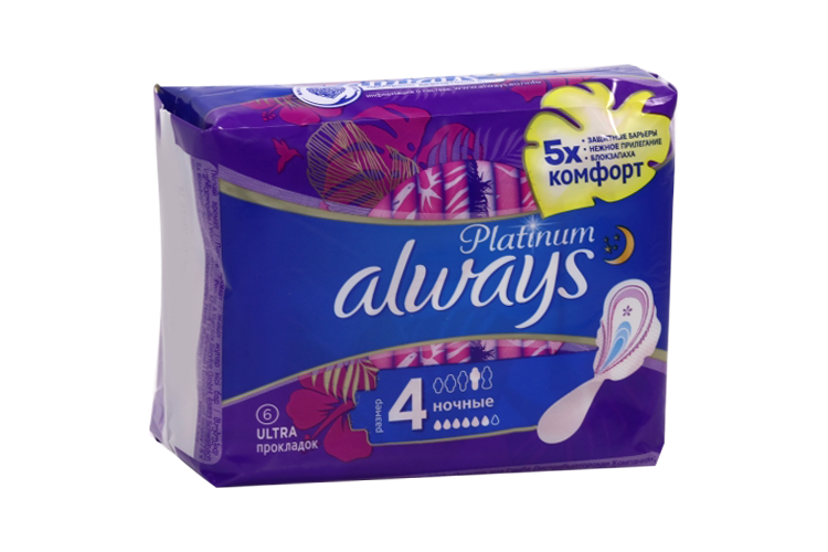 

Прокладки Олвейз Платинум ультра нормал плюс, 8 шт