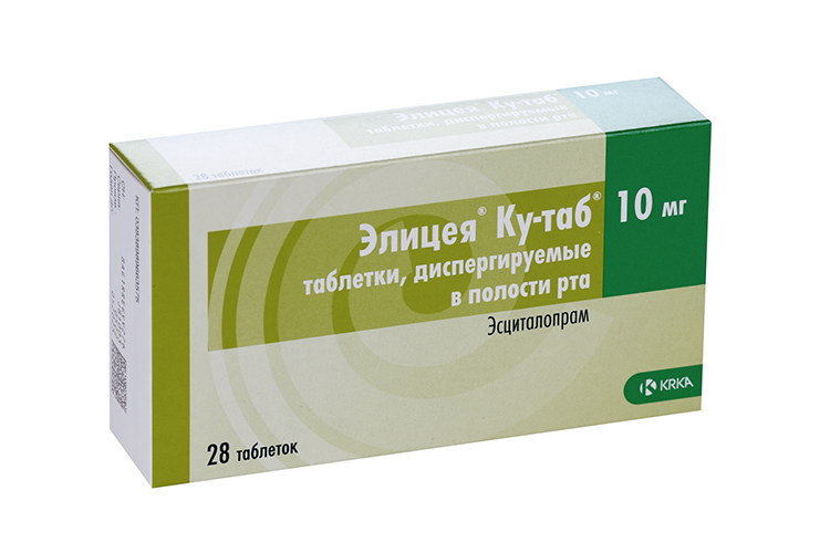 

Элицея Ку-таб 10 мг, 28 шт, таблетки диспергируемые в полости рта