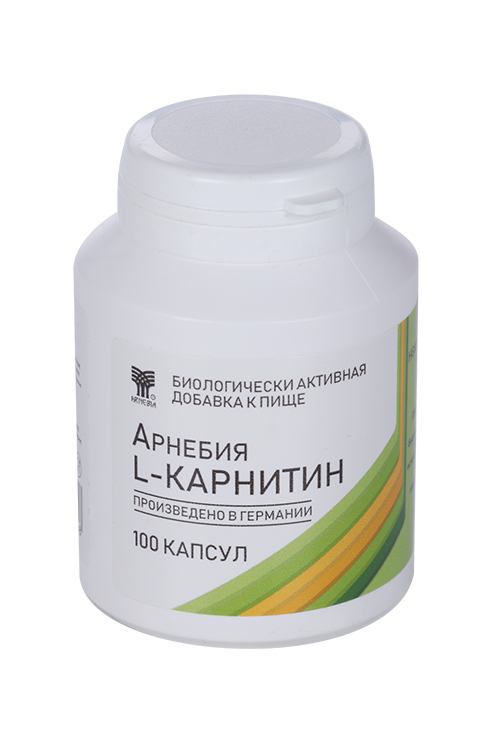 

Арнебия Л-карнитин, 576 шт, 100 шт, капсулы