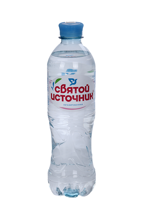 

Вода питьевая Святой Источник б/газа, 0,5 л, пластик без дозатора
