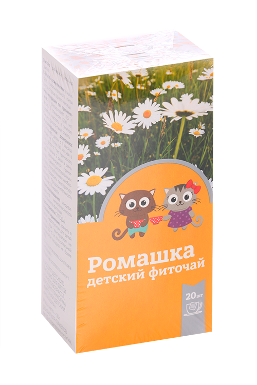 

Фиточай детск Ромашка, 1,5 г, 20 шт, ф/п