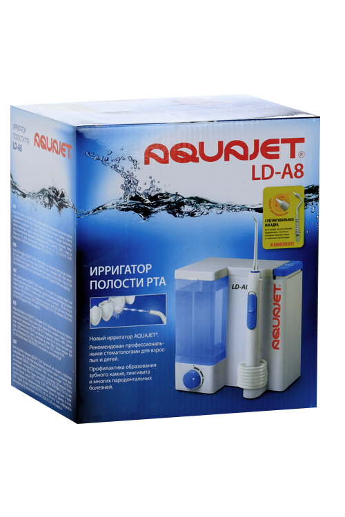 Ирригатор полости рта Эл Ди-A8 ирригатор aquajet ld a8