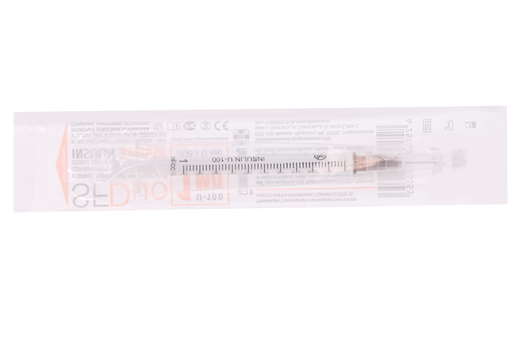 

Шприц СФ Медикал инсулин с иглой 26G, 1 мл