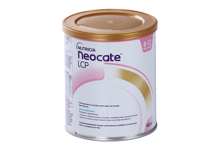 

Смесь Nutricia Neocate LCP для детей с пищевой аллергией с рождения, 400г
