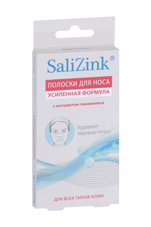 

Полоски д/носа Салицинк экстр гамамелиса, 6 шт