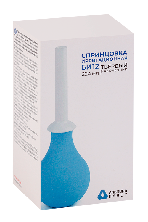 

Спринцовка пвх ирригационная №12 тип БИ, 224 мл