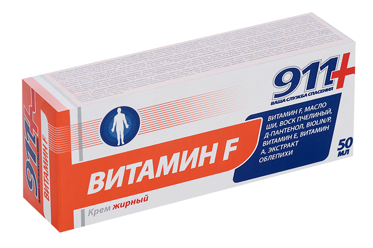 

Крем 911 Витамин F жирный, 50 мл