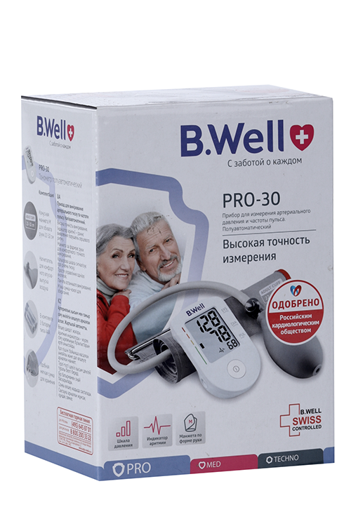 

Тонометр п/автомат B Well PRO-30