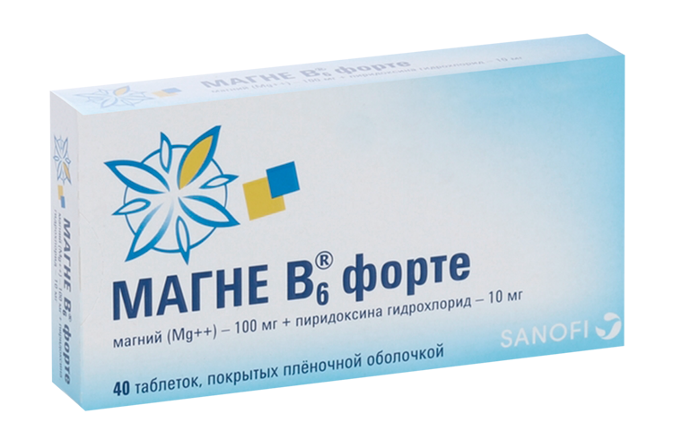 

Магне B6 форте, 40 шт, таблетки покрытые пленочной оболочкой
