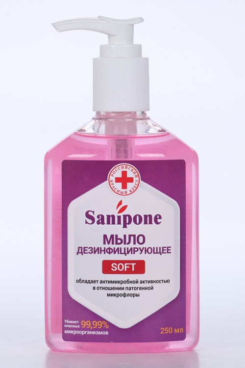 Мыло Sanipon Soft дезинфицирующее, 250 мл