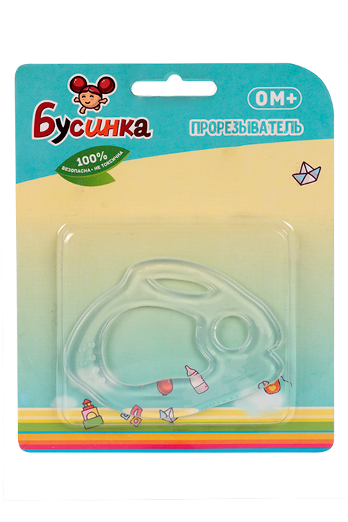 Прорезыватель Бусинка Заяц, (арт1092)