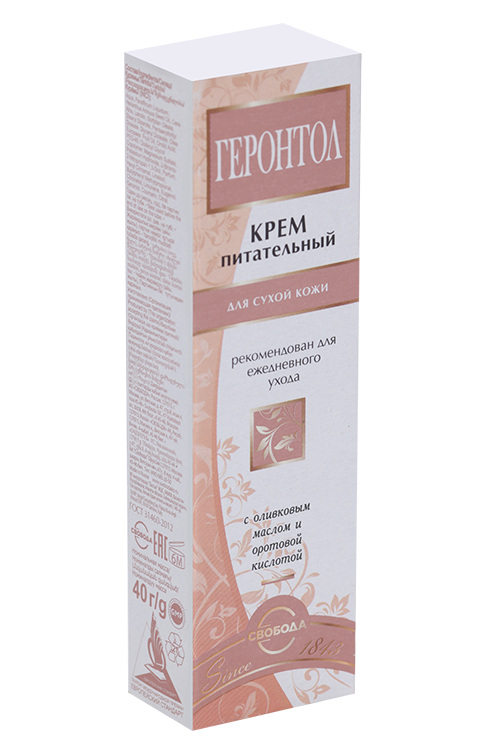 Крем Геронтол питательный д/сухой кожи, 40 г