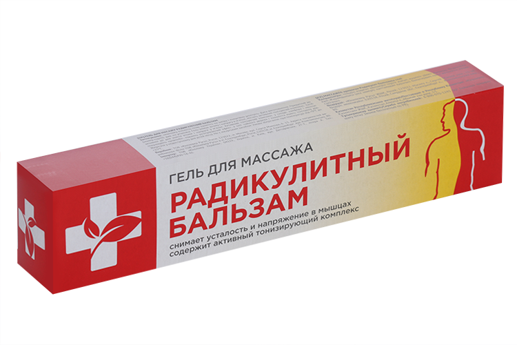 

Гель д/массажа Радикулитный бальзам, 70 мл