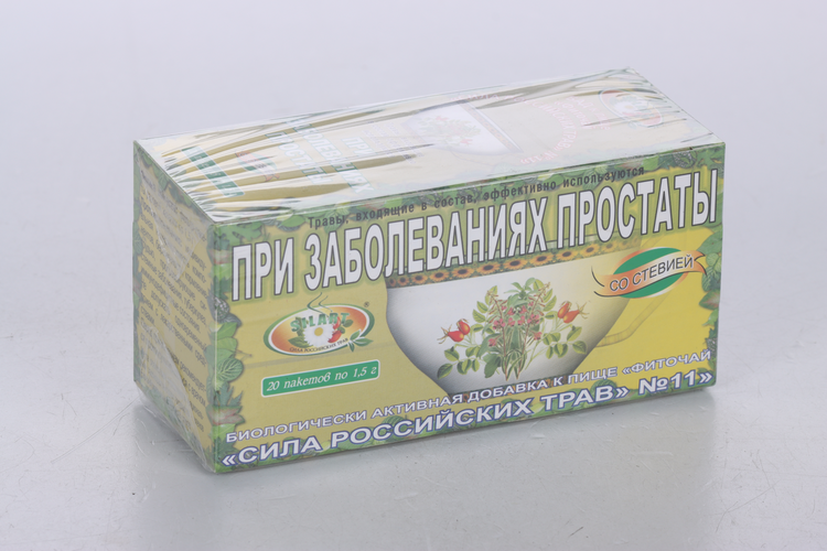 Фиточай Сила Российских трав №11 при заболеваниях простаты, 1,5 г, 20 шт