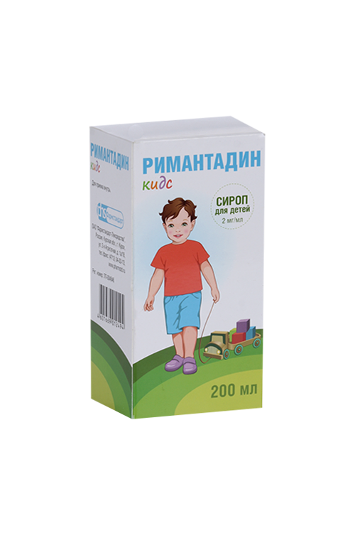 

Римантадин Кидс 2 мг/мл, 200 мл, сироп для детей