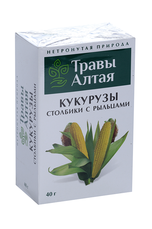 

Кукурузы столбики с рыльцами серии Алтай, 40 г, Травы Алтая