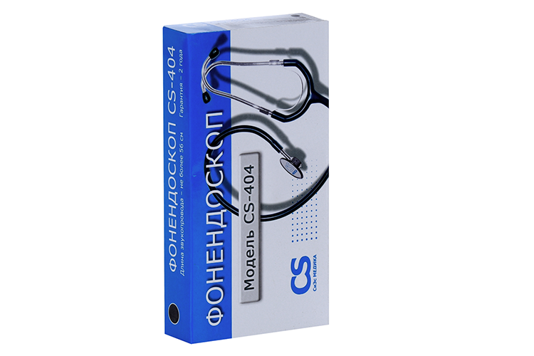 

Стетофонендоскоп CS-404, синий