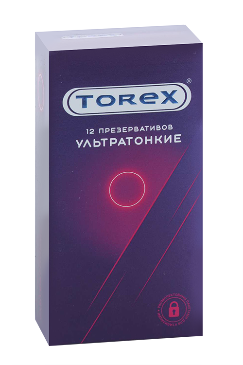 Презервативы Торекс ультратонкие, 12 шт