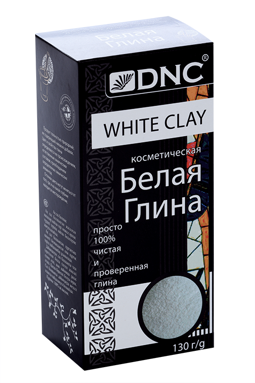 

Глина DNC Белая косметич, 130 г