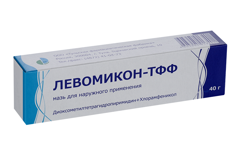 

Левомикон-ТФФ, 40 г, мазь для наружного применения