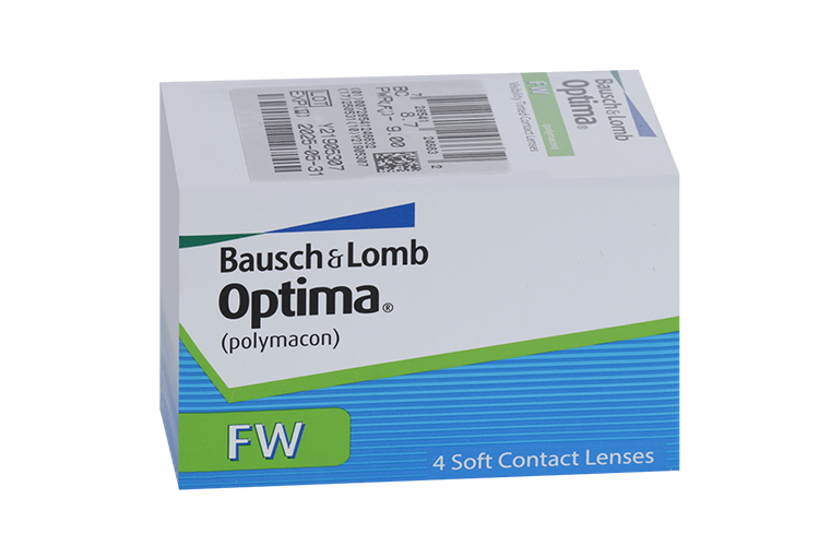 

Линзы Bausch+Lomb Optima FW контактные R 8.7 (диоптрия -9,0), 4 шт