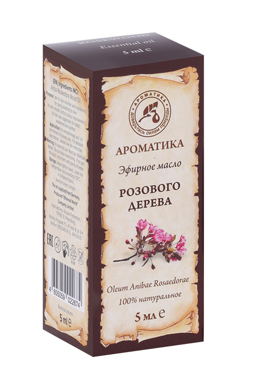 

Масло Розового дерева эфирное, 5 мл