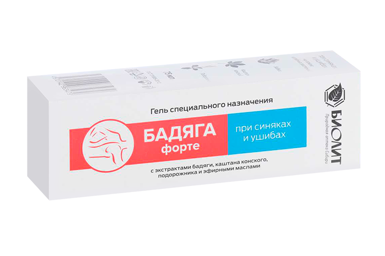 

Гель Бадяга форте, 75 мл