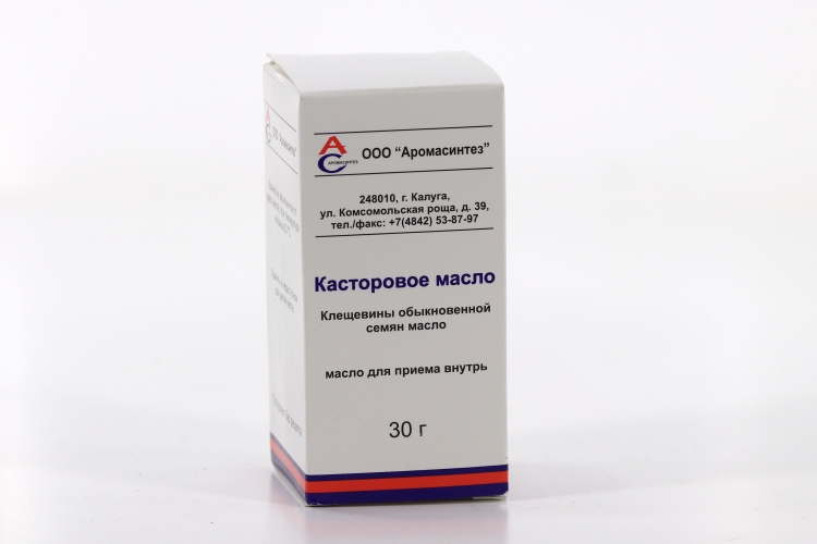 Касторовое, 30 г, масло для приема внутрь