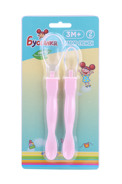 

Набор Бусинка силикон ложка большая/ложка мал