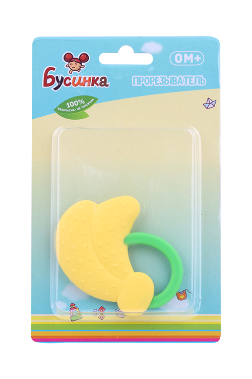 Прорезыватель Бусинка Банан силик