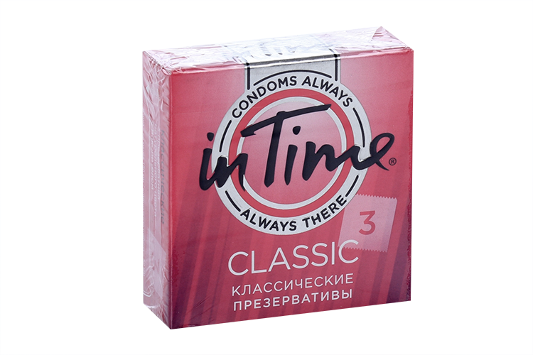 Презервативы Ин Тайм классические, 3 шт
