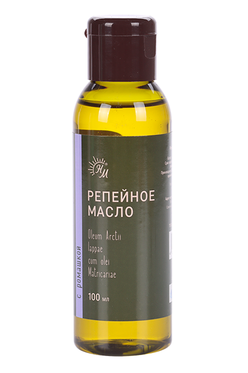 Масло Репейное с ромашкой, 100 мл