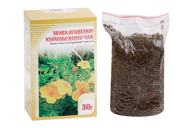 Чай Курильский трава и цветки 50 г
