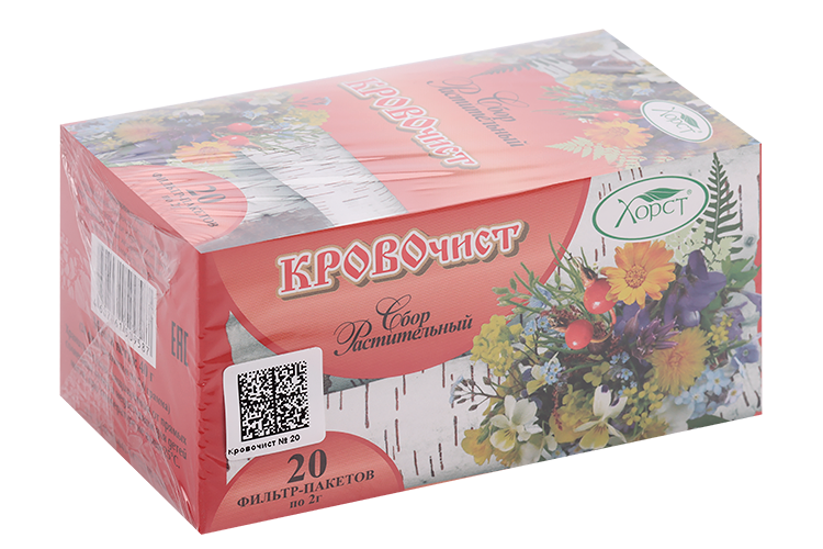

Сбор Кровочист, 2 г, 20 шт