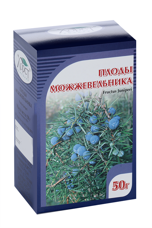 

Можжевельник плоды, 50 г, сырье