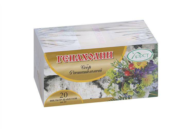 

Сбор Гепахолин, 2 г, 20 шт, сырье растительное