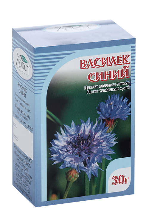

Василька синего цветки, 30 г
