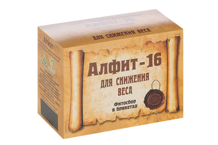 

Алфит-16 д/снижения веса, 2 г, 60 шт