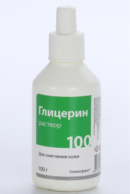 

Глицерин, 100 г, раствор