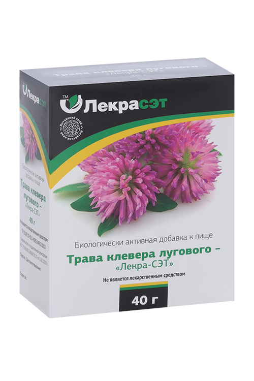 

Клевер луговой, 40 г, трава