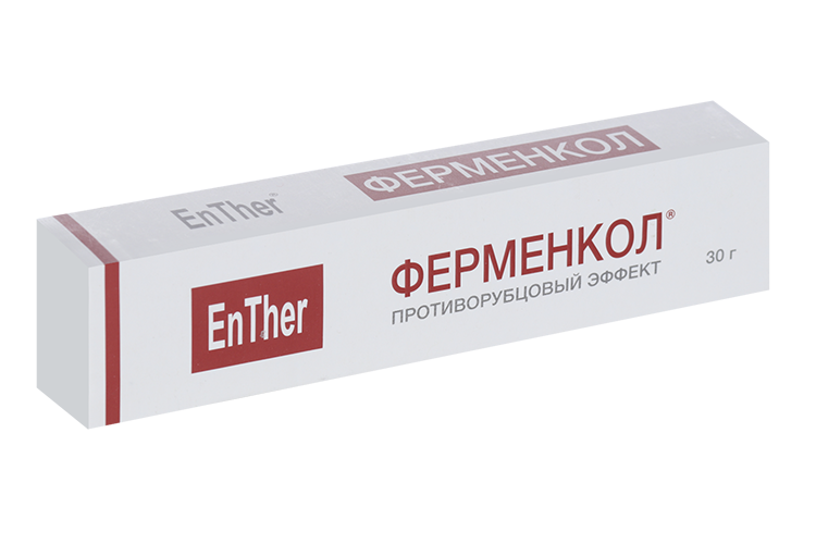 

Гель Ферменкол противорубцовый, 30 г