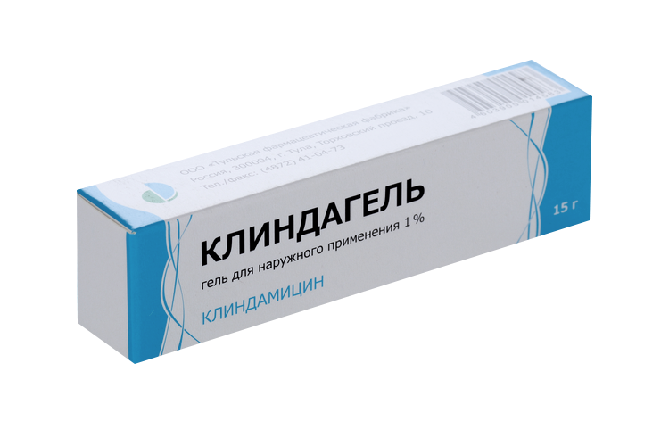 

Клиндагель 1%, 15 г, гель для наружного применения