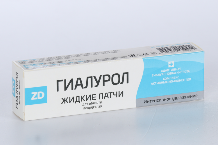 

Патчи жидкие ГИАЛУРОЛ ZD, 40 мл