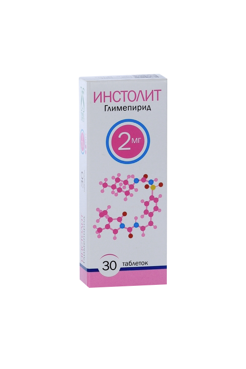 

Инстолит 2 мг, 30 шт, таблетки